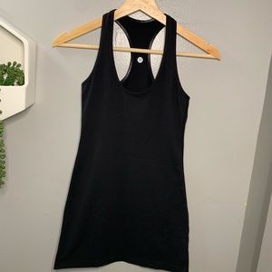 SALE🛍Women's Lululemon Black Athletic long  Tank